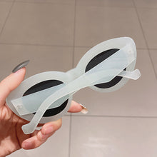 Load image into Gallery viewer, ins Popular Cat Eye Women Sunglasses Retro Jelly Color Shades UV400 Eyewear Men Green Pink Purple Sun Glasses