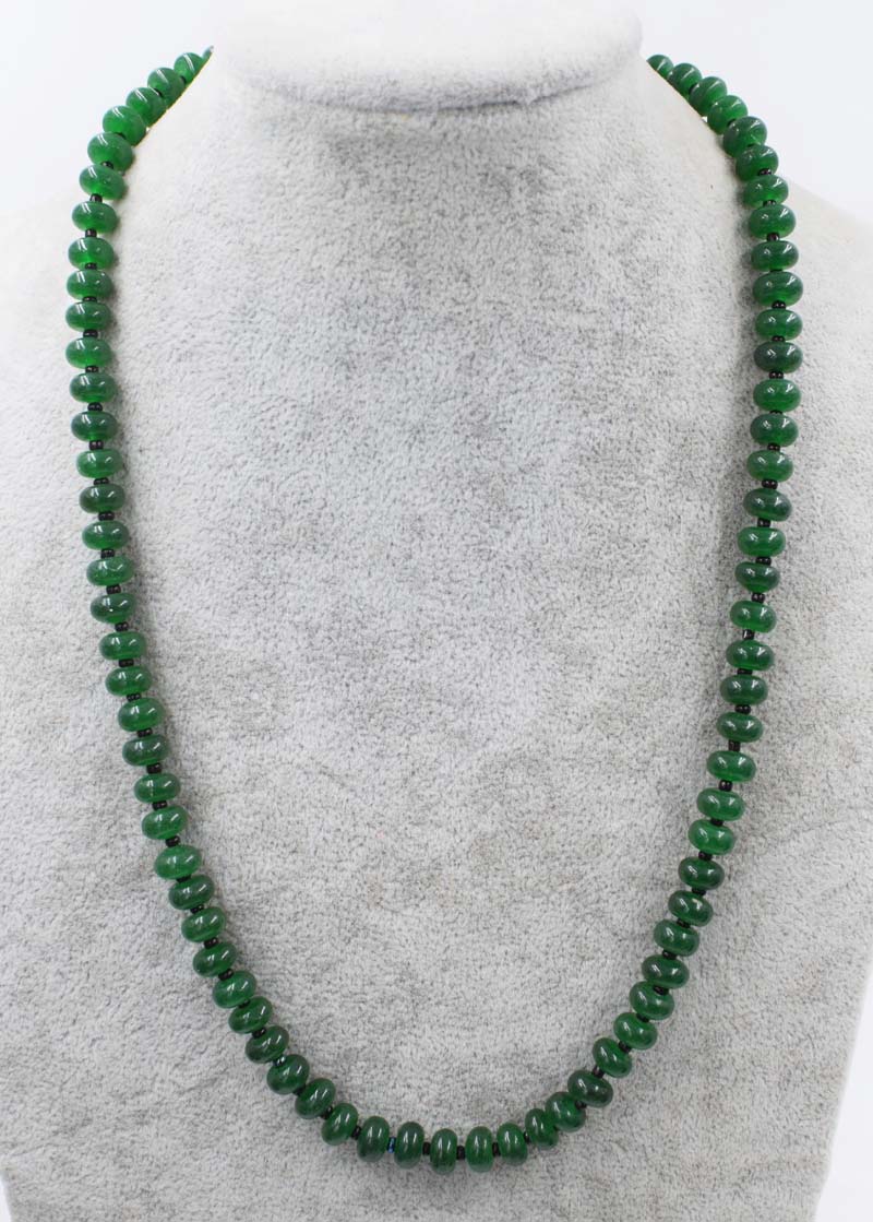 jasper jade green/purple /pink red roundel 8*6mm necklace 19inch wholesale beads nature woman 2018