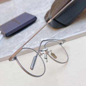 korea Handmade GENTLE SOLAR Small Round Titanium Glasses Frame Men Women Eyeglasses Ant Blue light lens Myopia Reading Eyewear