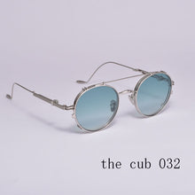 Load image into Gallery viewer, korean Brand Prescription Eyeglasses Frame With clip men Women Round Myopia Optical Gentle Diplo-THE CUB 032 Glasses Frame