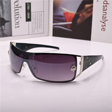 Load image into Gallery viewer, ladies sun glasses for Women  Sunglasses One-piece Lens Anti Reflection Steampunk  brand UV400