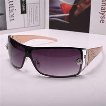 Load image into Gallery viewer, ladies sun glasses for Women  Sunglasses One-piece Lens Anti Reflection Steampunk  brand UV400