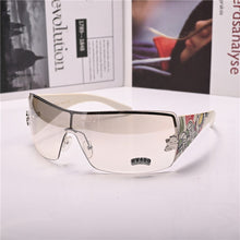 Load image into Gallery viewer, ladies sun glasses for Women  Sunglasses One-piece Lens Anti Reflection Steampunk  brand UV400