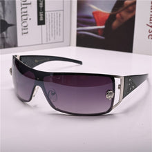 Load image into Gallery viewer, ladies sun glasses for Women  Sunglasses One-piece Lens Anti Reflection Steampunk  brand UV400