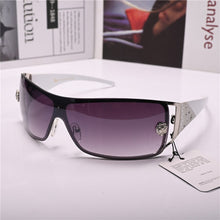 Load image into Gallery viewer, ladies sun glasses for Women  Sunglasses One-piece Lens Anti Reflection Steampunk  brand UV400