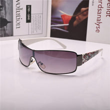 Load image into Gallery viewer, ladies sun glasses for Women  Sunglasses One-piece Lens Anti Reflection Steampunk  brand UV400