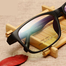 Load image into Gallery viewer, langford brand Light TR90 full-frame optical eyeglasses eyeware frame men plain spectacle prescription big face frame 6078