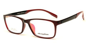 langford brand Light TR90 full-frame optical eyeglasses eyeware frame men plain spectacle prescription big face frame 6078