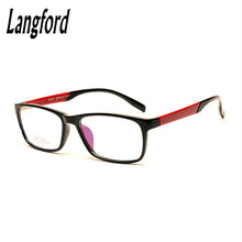 Load image into Gallery viewer, langford brand Light TR90 full-frame optical eyeglasses eyeware frame men plain spectacle prescription big face frame 6078