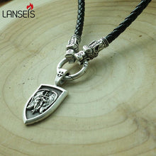 Load image into Gallery viewer, 1pcs men necklace Archangel St.Michael Protect Me Saint Shield Protection pendant jewelry