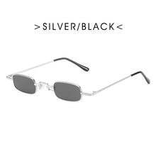 Load image into Gallery viewer, lidafish  Retro Square Small Frame Sunglasses Designers Men Metal Frame Sunglasses UV400