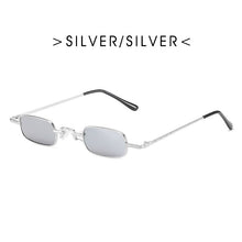 Load image into Gallery viewer, lidafish  Retro Square Small Frame Sunglasses Designers Men Metal Frame Sunglasses UV400