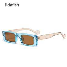 Load image into Gallery viewer, lidafish Sun Protection Retro Small Frame Sunglasses Women Men Trend Square Colorful UV Protection Unisex Sunglasses