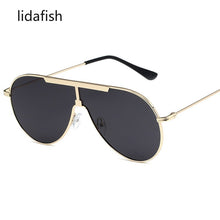 Load image into Gallery viewer, lidafish Women Men&#39;s  2023 Metal Discoloration Sunglasses Design Driving Eyewear Black Pilot Sun Glasses