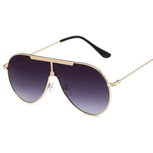 Load image into Gallery viewer, lidafish Women Men&#39;s  2023 Metal Discoloration Sunglasses Design Driving Eyewear Black Pilot Sun Glasses