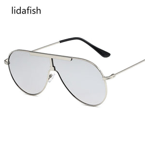 lidafish Women Men's  2023 Metal Discoloration Sunglasses Design Driving Eyewear Black Pilot Sun Glasses