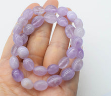 Load image into Gallery viewer, light amethyst/india agate/pink quartz baroque bracelet 7.5inch wholesale beads nature