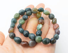 Load image into Gallery viewer, light amethyst/india agate/pink quartz baroque bracelet 7.5inch wholesale beads nature