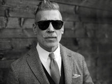 Load image into Gallery viewer, luxury Classic Vintage Steve Daniel Craig Style Polarized Sunglasses Men Driving Brand Design Sun Glasses Oculos 649 ray-blue