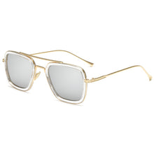 Carica l'immagine nel visualizzatore di Gallery, Tony Stark Style for women Sunglasses Men Square Brand Design Sun Glasses Oculos Retro male iron Man oculos de