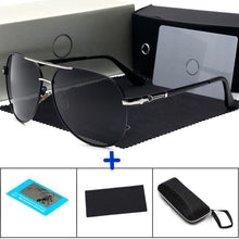 Load image into Gallery viewer, luxury sunglasses Polarized Men women UV400 high quality Driving pilot sun glasses Retro fishing
