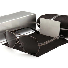 Load image into Gallery viewer, luxury sunglasses Polarized Men women UV400 high quality Driving pilot sun glasses Retro fishing