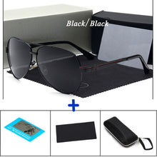 Load image into Gallery viewer, luxury sunglasses Polarized Men women UV400 high quality Driving pilot sun glasses Retro fishing