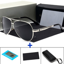 Load image into Gallery viewer, luxury sunglasses Polarized Men women UV400 high quality Driving pilot sun glasses Retro fishing