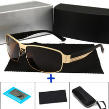 Load image into Gallery viewer, luxury sunglasses Polarized Men women UV400 high quality Driving pilot sun glasses Retro fishing
