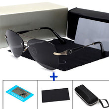 Load image into Gallery viewer, luxury sunglasses Polarized Men women UV400 high quality Driving pilot sun glasses Retro fishing