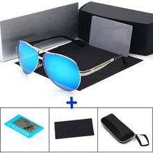 Load image into Gallery viewer, luxury sunglasses Polarized Men women UV400 high quality Driving pilot sun glasses Retro fishing