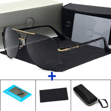 Load image into Gallery viewer, luxury sunglasses Polarized Men women UV400 high quality Driving pilot sun glasses Retro fishing