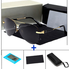 Load image into Gallery viewer, luxury sunglasses Polarized Men women UV400 high quality Driving pilot sun glasses Retro fishing