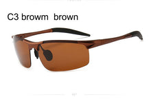 Load image into Gallery viewer, marque, pour la conduite, monture carrée, Lunettes De soleil polarisées classiques pour hommes et femmes, Design  UV400 Gafas