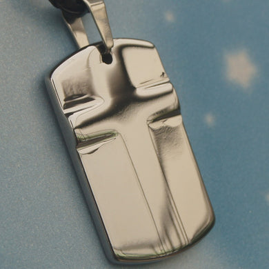 men jewelry classic cross hi-tech scratch proof tungsten pendant necklaces & pendants