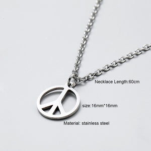 men necklace stainless steel Necklace Women Men Simple Long Chain Rectangular pendant Necklace Statement Couples Choker Gifts