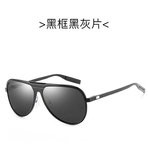men's polarized sunglasses with full aluminium magnesium frame outdoor fishing sunglasses driving sunglasses