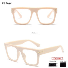 Load image into Gallery viewer, Acetate Square Glasses Frame Men Retro Metal Optical Eyewear Women Eyeglasses Frame Clear UV400 Brand Designer oculos