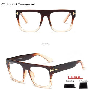 Acetate Square Glasses Frame Men Retro Metal Optical Eyewear Women Eyeglasses Frame Clear UV400 Brand Designer oculos