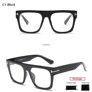 Acetate Square Glasses Frame Men Retro Metal Optical Eyewear Women Eyeglasses Frame Clear UV400 Brand Designer oculos