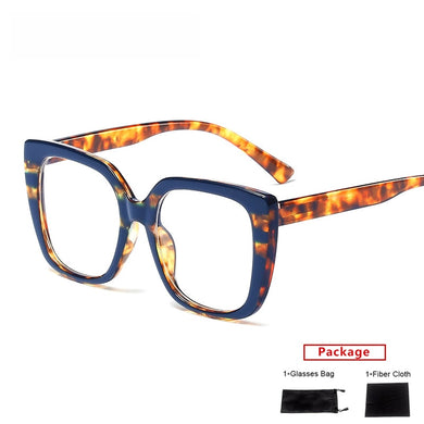 mimiyou Leopard Acetate Square Glasses Frame Women Retro Optical Eyewear Men Eyeglasses Frame Clear UV400 Brand Designer oculos