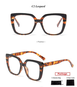 mimiyou Leopard Acetate Square Glasses Frame Women Retro Optical Eyewear Men Eyeglasses Frame Clear UV400 Brand Designer oculos