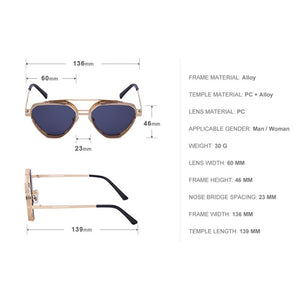 mimiyou SteamPunk Hollow Triangle Sunglasses Men Retro Alloy Sunglasses Women Glasses Brand UV400 Eyeglasses Shades