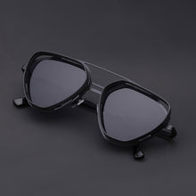 Load image into Gallery viewer, mimiyou SteamPunk Hollow Triangle Sunglasses Men Retro Alloy Sunglasses Women Glasses Brand UV400 Eyeglasses Shades
