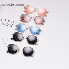 Load image into Gallery viewer, Steampunk Flips Up Sunglasses Women Vintage Polarized Sunglasses Men Sun Glasses Women Brand UV400 Eyeglasses Shades