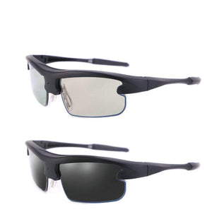 minc/0.1 second photochromic sunglasses polarized sports men's sunglasses smart retro driving glasses