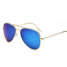Carica l'immagine nel visualizzatore di Gallery, specchio Occhiali da sole aeronautici per donna 2023 occhiali retrò occhiali da sole da donna punti metallici polit Occhiali da sole lunette femme oculos 