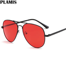 Carica l'immagine nel visualizzatore di Gallery, specchio Occhiali da sole aeronautici per donna 2023 occhiali retrò occhiali da sole da donna punti metallici polit Occhiali da sole lunette femme oculos 