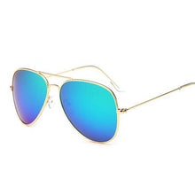 Carica l'immagine nel visualizzatore di Gallery, specchio Occhiali da sole aeronautici per donna 2023 occhiali retrò occhiali da sole da donna punti metallici polit Occhiali da sole lunette femme oculos 