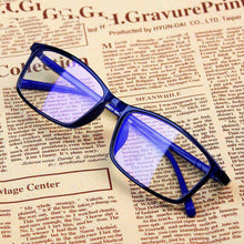 Load image into Gallery viewer, mobile phone computer flat light mirror 2821 anti blue light retro decoration eyeglass frame with glasses frame